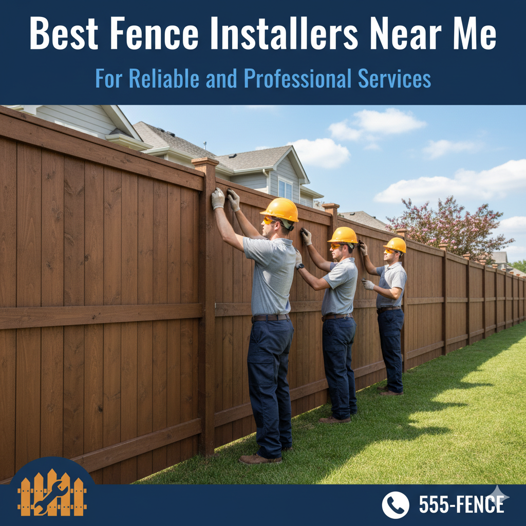 Fence Company Near Me: Expert Tips for Choosing the Right Service