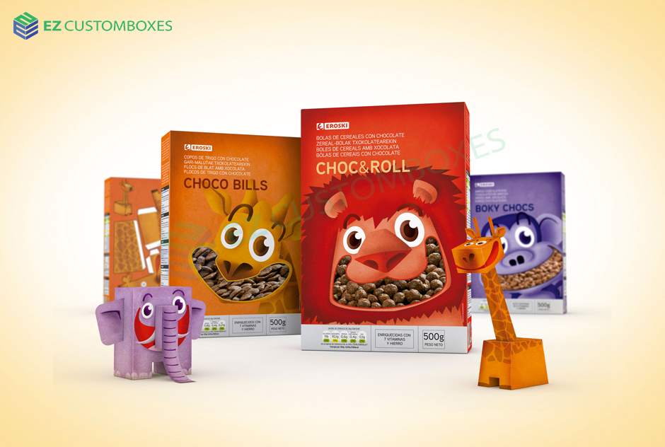 cereal boxes