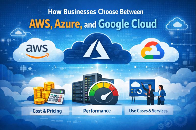 How Businesses Choose Between AWS, Azure, and Google Cloud
