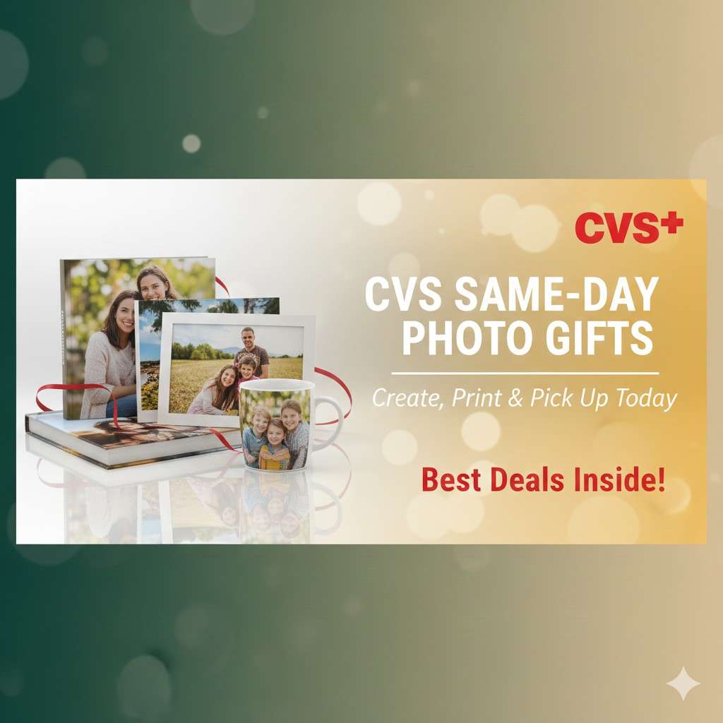 CVS same-day photo gifts