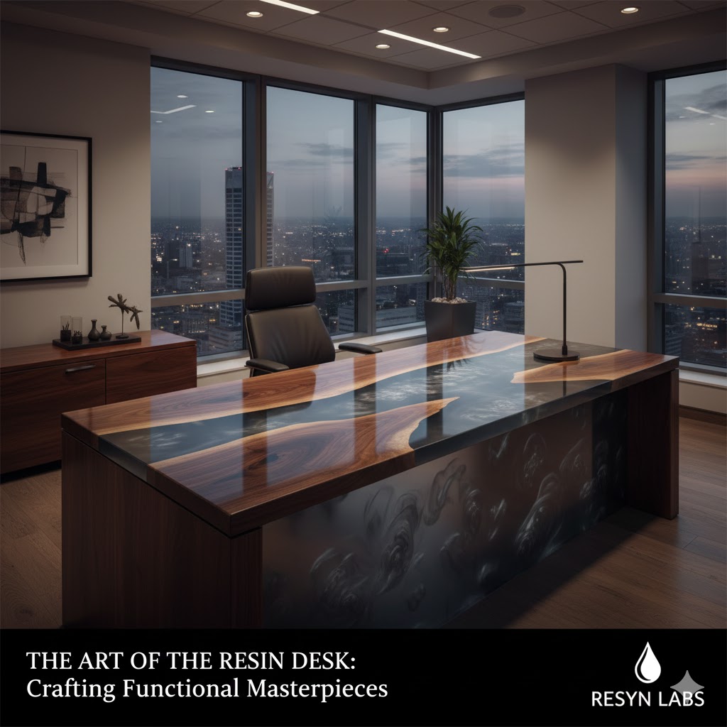 epoxy resin desk