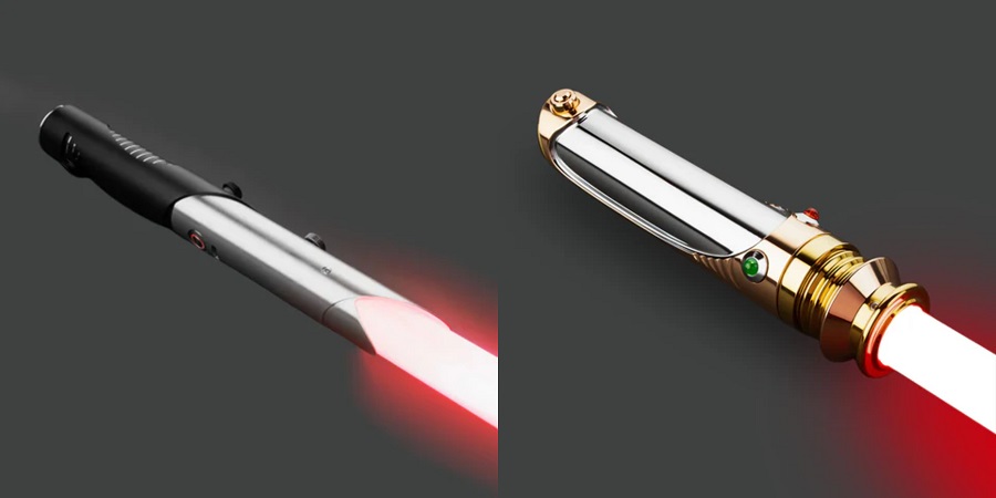 yellow star wars lightsaber